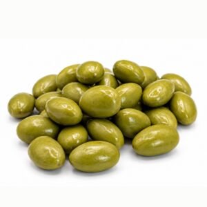 Almendra cubierta de chocolate blanco y matcha de 11 Gramos